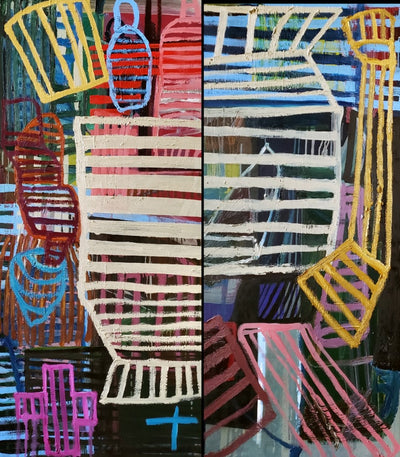 ...and that's how a bill becomes a law diptych