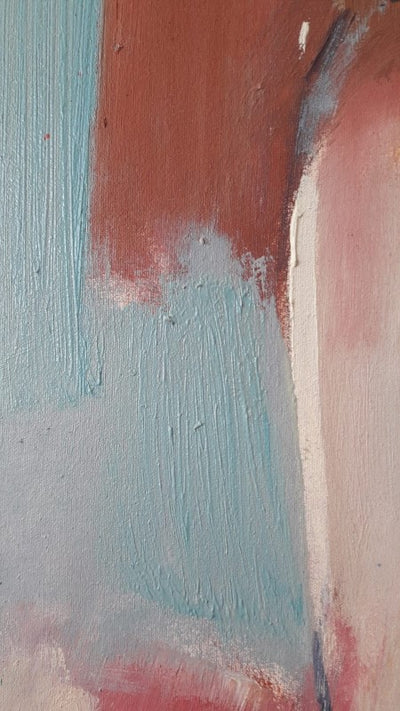 Davit Ughrelidze Abstract Oil Painting - detail