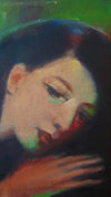 Davit Ughrelidze Abstract Oil Painting - detail