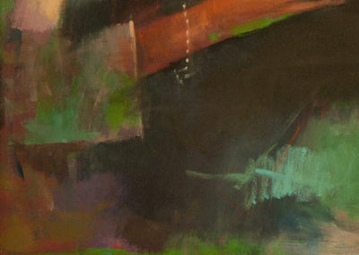 Davit Ughrelidze Abstract Oil Painting - detail
