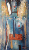 Davit Ughrelidze Abstract Oil Painting