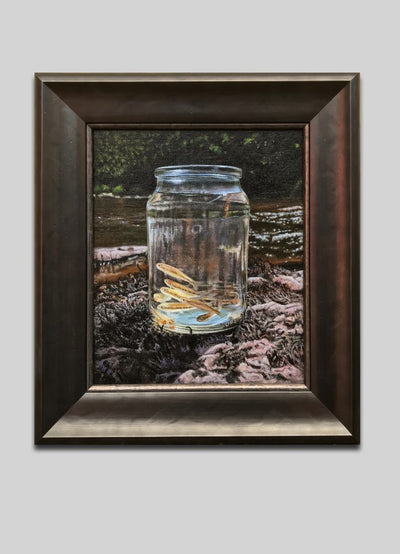 Fish in Jar 2 - Minnows
