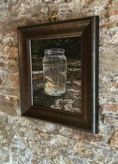 Fish in Jar 2 - Minnows