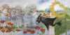 Polo and the five graces (Polo und die fünf Grazien) - Artonique