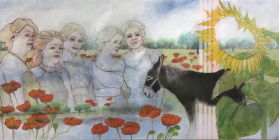 Polo and the five graces (Polo und die fünf Grazien) - Artonique