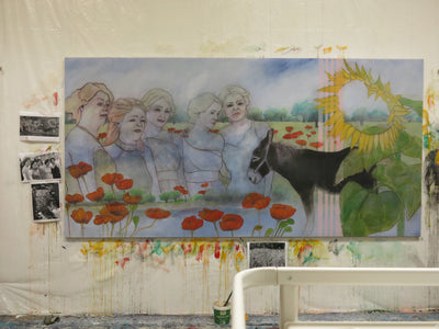 Polo and the five graces (Polo und die fünf Grazien) - Artonique